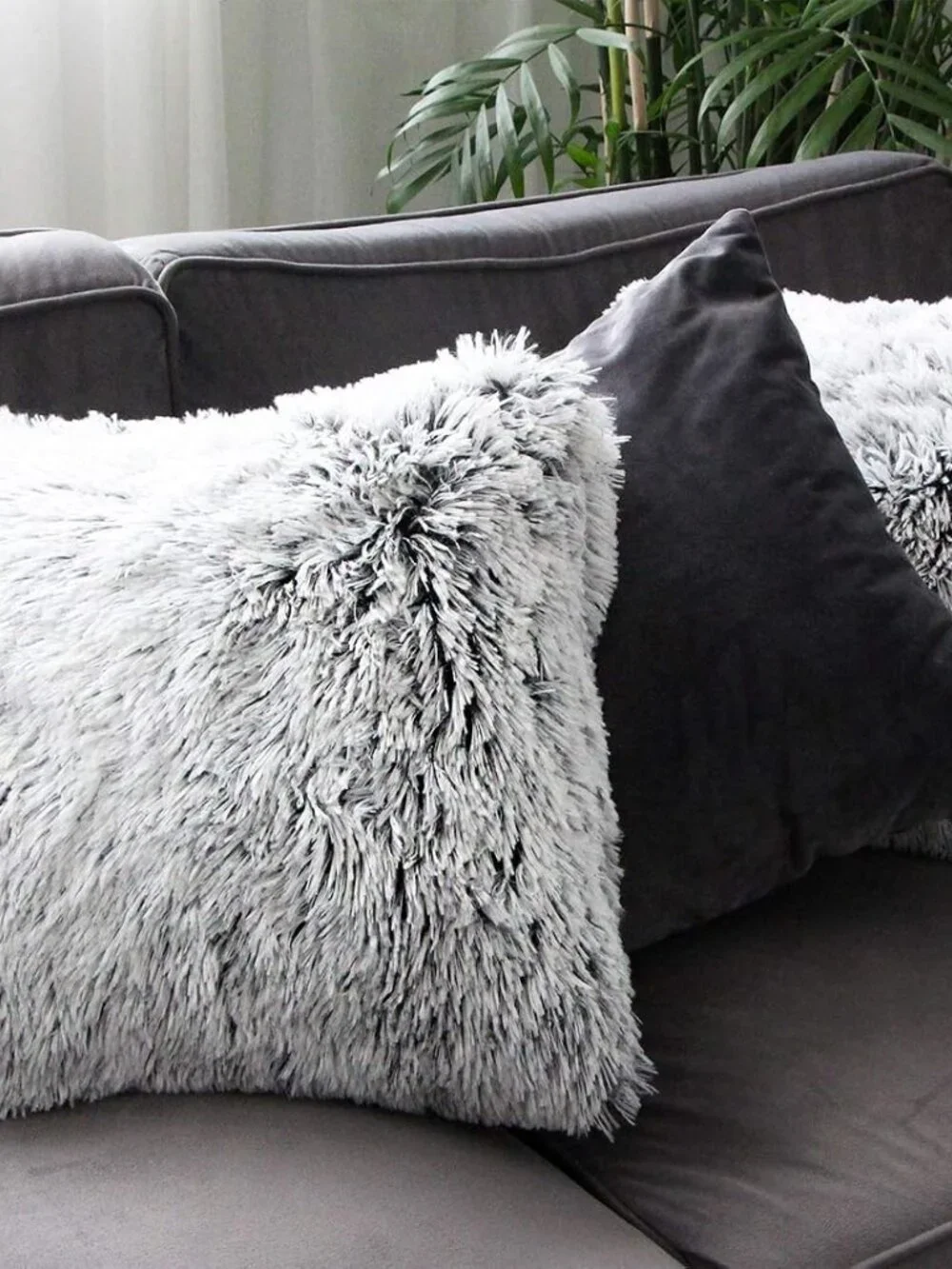 Luxury Faux Fur Pillow Cases, 18